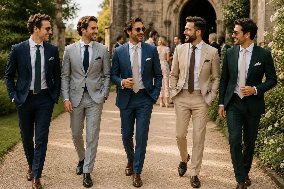 What Colour Suit Should a Wedding Guest Wear?