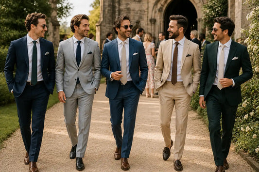 What Colour Suit Should a Wedding Guest Wear?