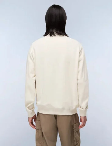 Napapijri Small Box Half Zip Sweatshirt – Beige Dimity