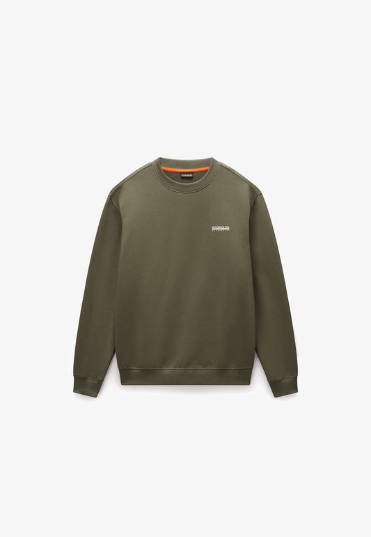 Napapijri Small Box Logo Sweatshirt – Tea Leaf