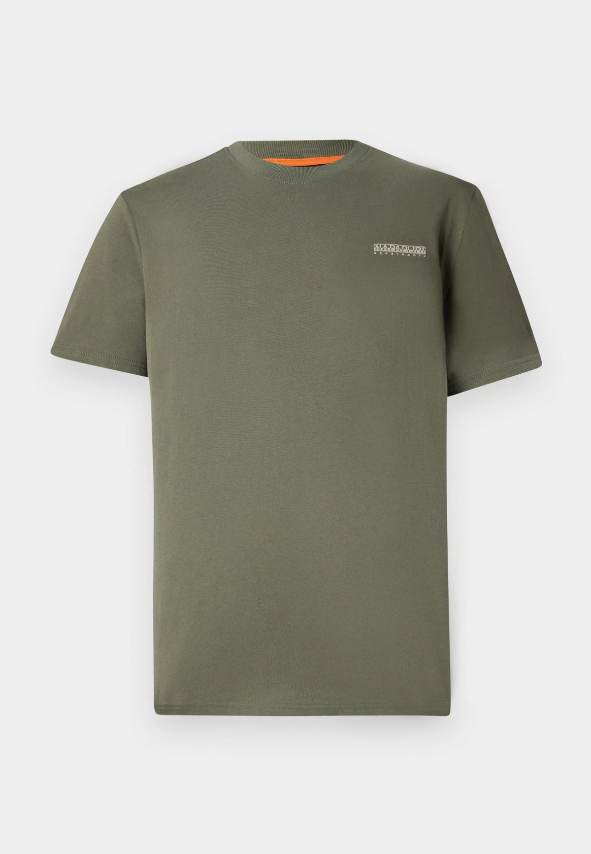 Napapijri Small Box Logo T-Shirt – Tea Leaf