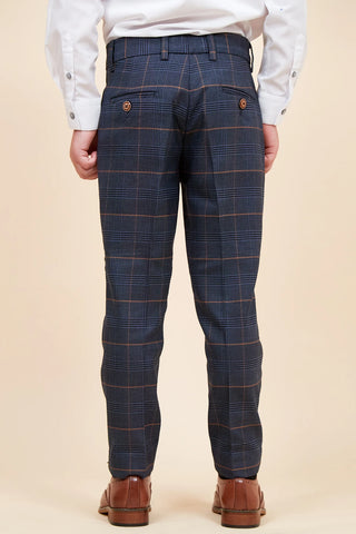 Marc Darcy Jenson - Children's Marine Navy Check Suit