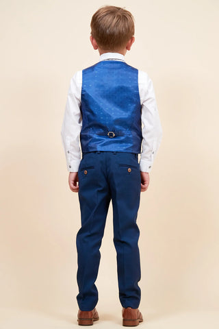 Marc Darcy Max - Childrens Royal Blue Three Piece Suit