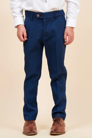 Marc Darcy Max - Childrens Royal Blue Three Piece Suit