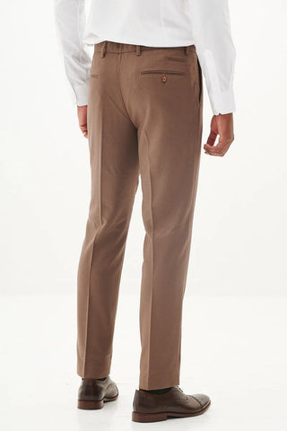 Marc Darcy HM5 Tan Three Piece Suit