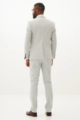Marc Darcy Bromley Stone Check Two Piece Suit