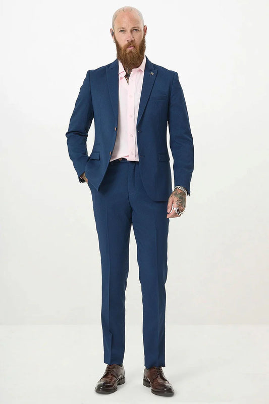 Marc Darcy Max Royal Blue Two Piece Suit