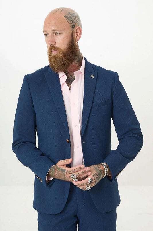 Marc Darcy Max Royal Blue Two Piece Suit