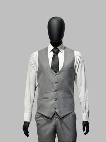 Hidden Hero Three Piece Suit Dark Grey