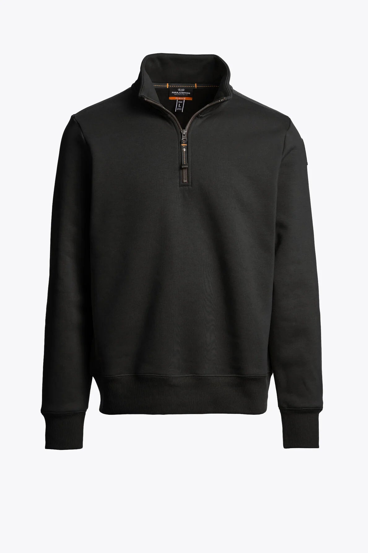Parajumpers Broad Peak Half-Zip Fleece Sweatshirt – Black