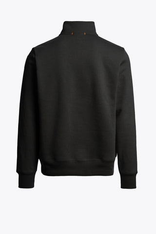 Parajumpers Broad Peak Half-Zip Fleece Sweatshirt – Black