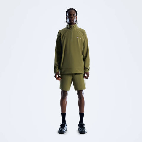 Berghaus Wavertree Half-Zip Top – Dark Green