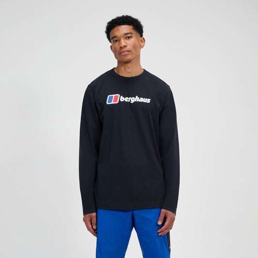 Berghaus BIG LOGO LS T-Shirt – Black