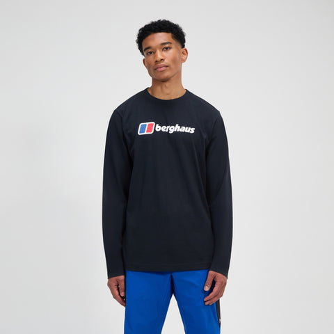 Berghaus BIG LOGO LS T-Shirt – Black