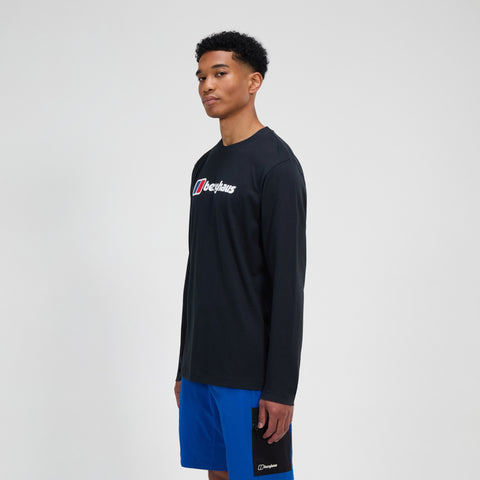 Berghaus BIG LOGO LS T-Shirt – Black