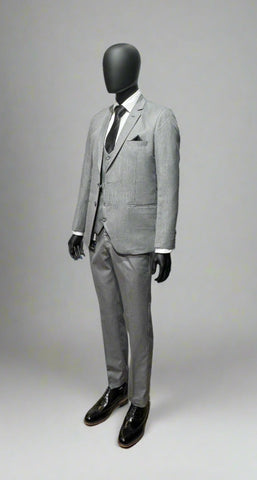 Hidden Hero Three Piece Suit Dark Grey