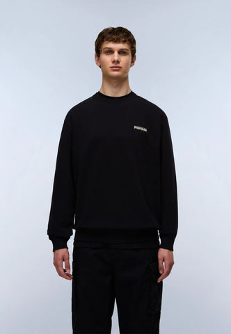 Napapijri Small Box Logo Sweatshirt – Black