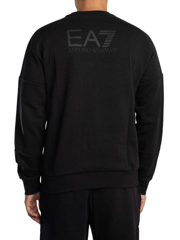 EA7 Visibility Back Logo Tracksuit – Black