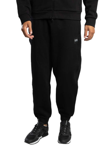 EA7 Visibility Back Logo Zip-Up Tracksuit – Black