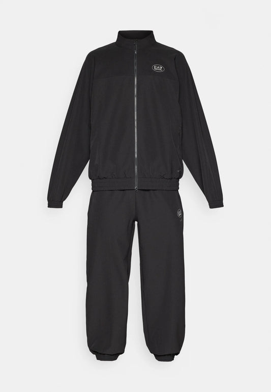 EA7 Tennis Pro Tracksuit in VENTUS7 Technical Fabric – Black