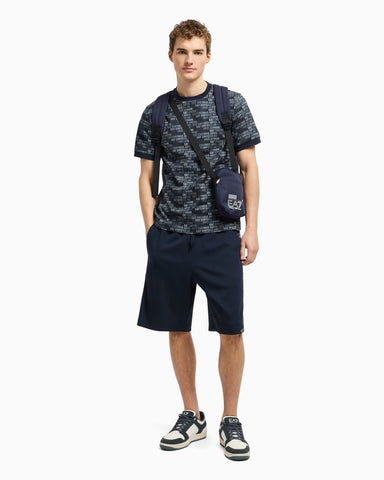 EA7 Logo Series Shorts Navy