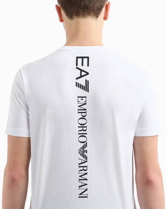 EA7 Logo Series cotton-jersey T-shirt
