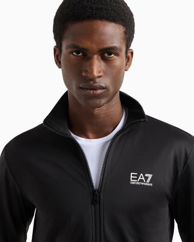 EA7 Technical-Fabric Core Identity Tracksuit – Black