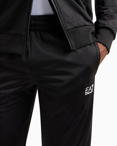 EA7 Technical-Fabric Core Identity Tracksuit – Black