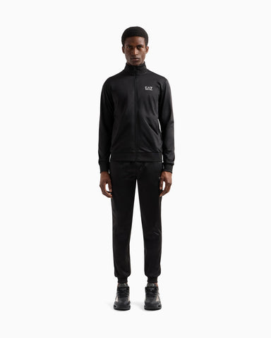 EA7 Technical-Fabric Core Identity Tracksuit – Black