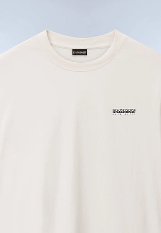 Napapijri Small Box Logo T-Shirt – Beige