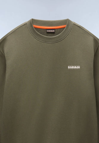 Napapijri Small Box Logo Sweatshirt – Tea Leaf