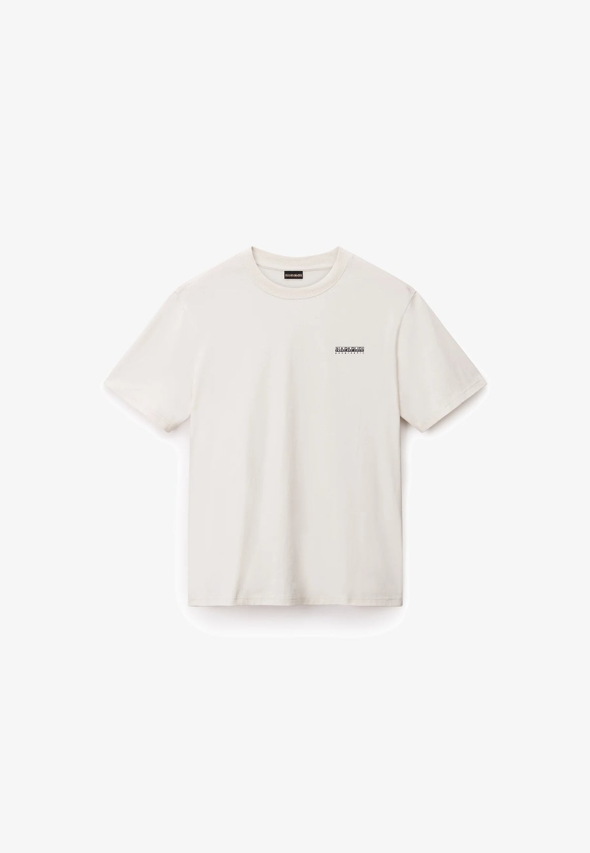 Napapijri Small Box Logo T-Shirt – Beige