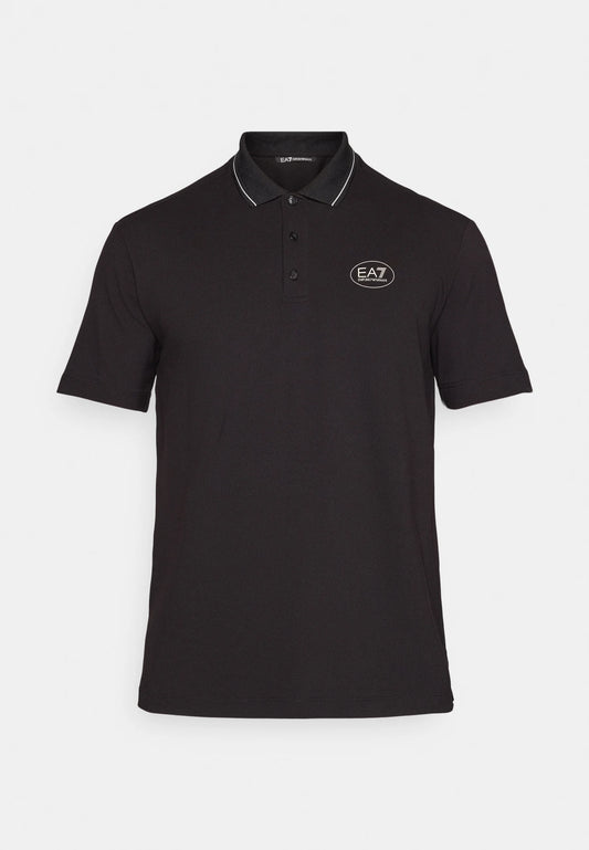 EA7 Tennis Club Polo – Black