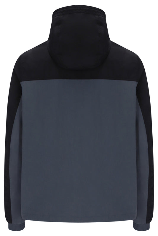 Sergio Tacchini Alba Hooded Jacket – Black/Turbulence