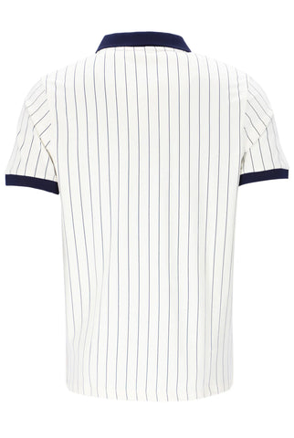Fila BB1 Classic Vintage Striped Polo – White