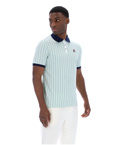 Fila BB1 Classic Vintage Striped Polo – Surf Spray