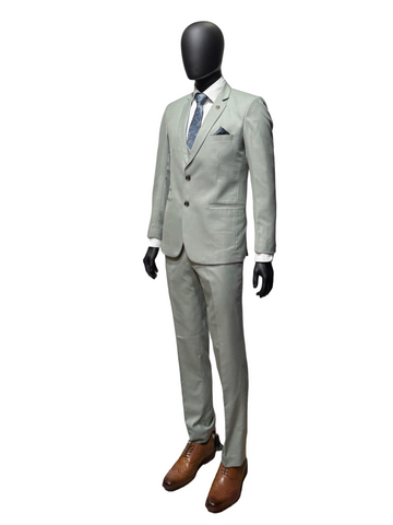 Hidden Hero Three Piece Suit Sage