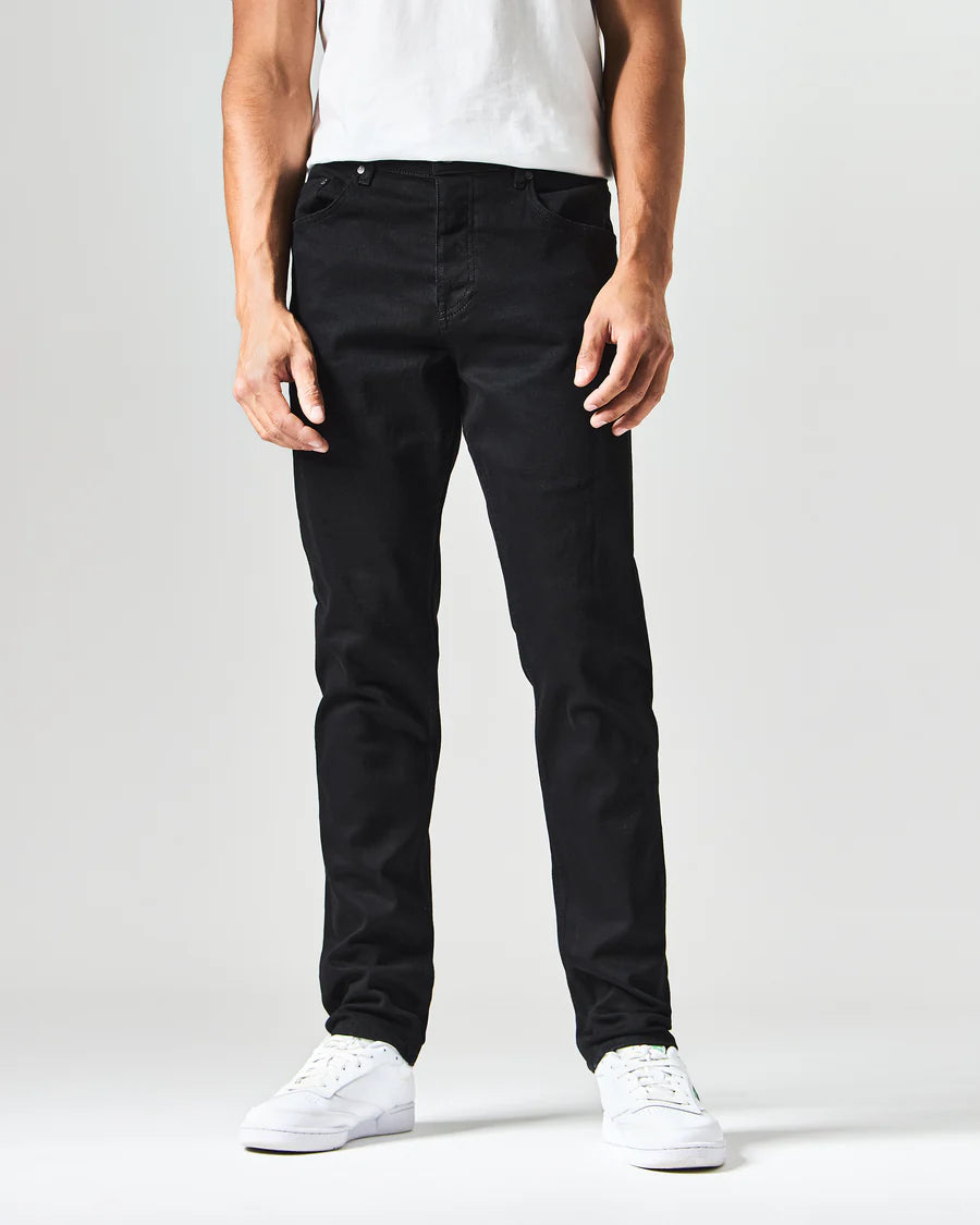 Faded jeans on a white background