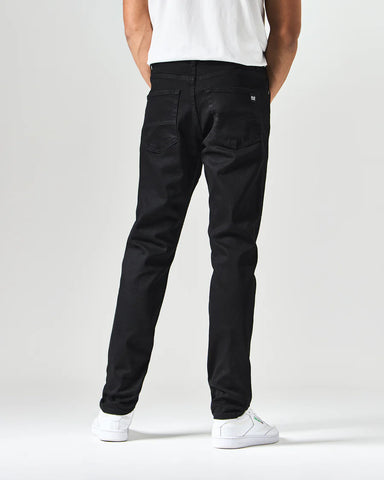 Faded jeans on a white background