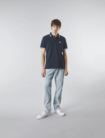 Pretty Green Barton Polo – Navy
