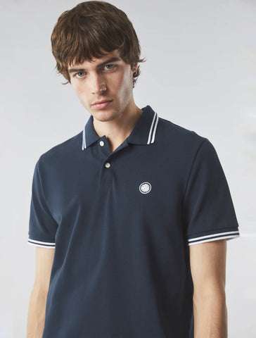 Pretty Green Barton Polo – Navy