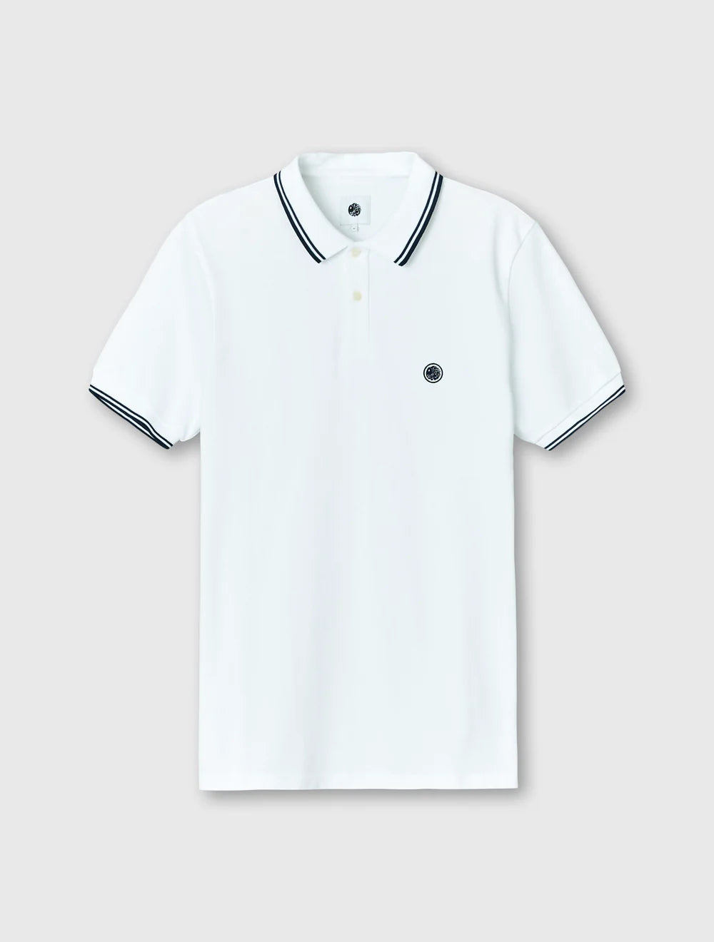Pretty Green Barton Polo – White