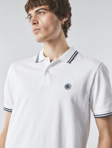 Pretty Green Barton Polo – White