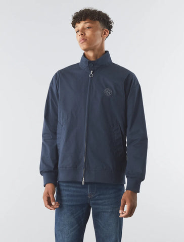 Pretty Green Walker Harrington Jacket Navy