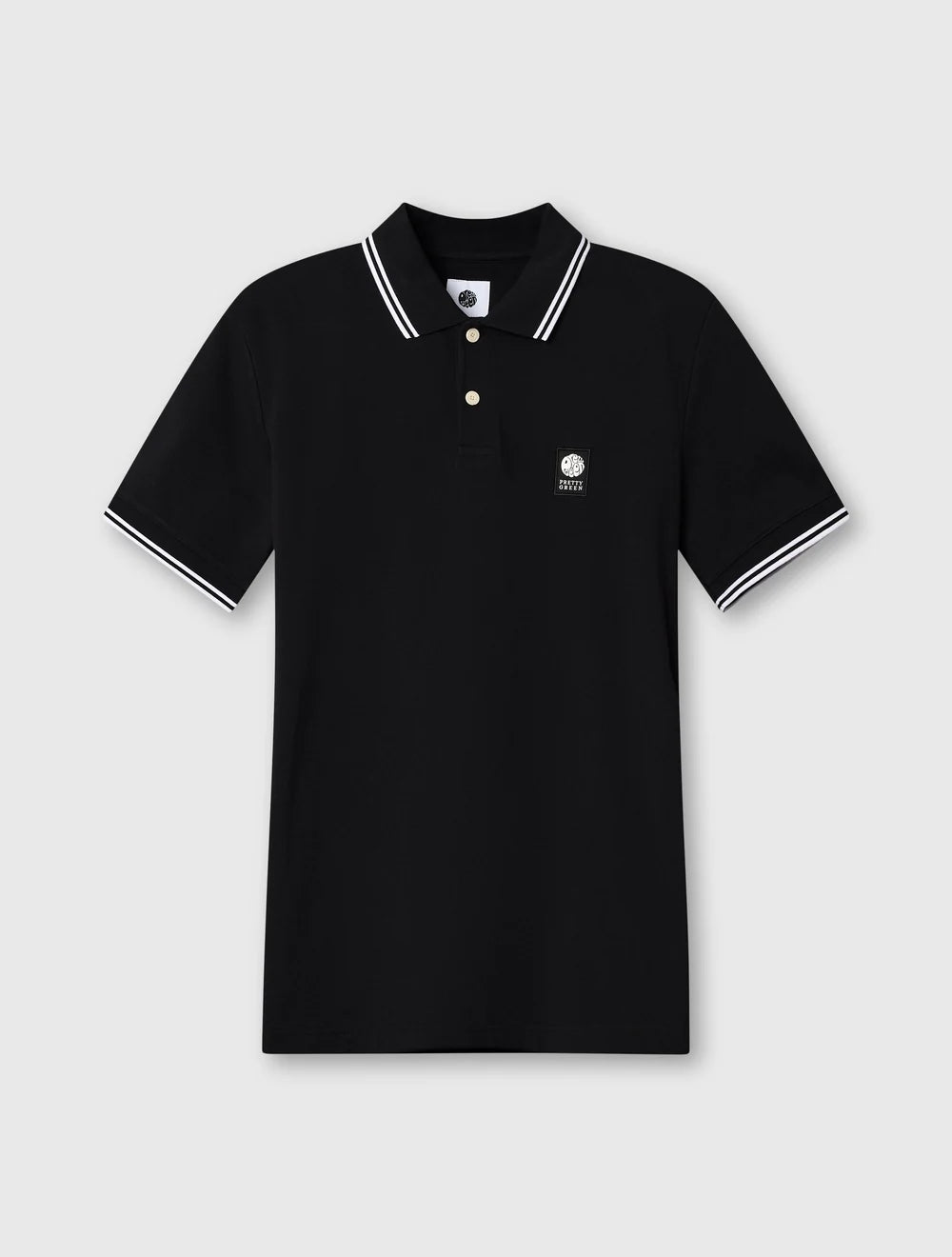 Pretty Green Rayner Polo Shirt – Black