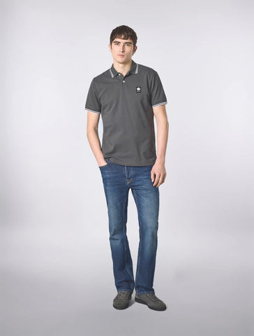 Pretty Green Rayner Polo – Charcoal