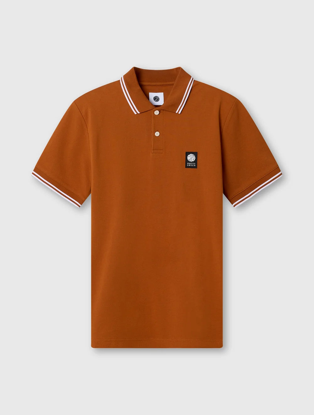 Pretty Green Rayner Polo Shirt – Rust