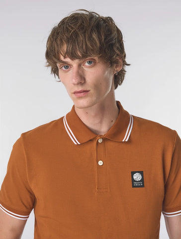 Pretty Green Rayner Polo Shirt – Rust