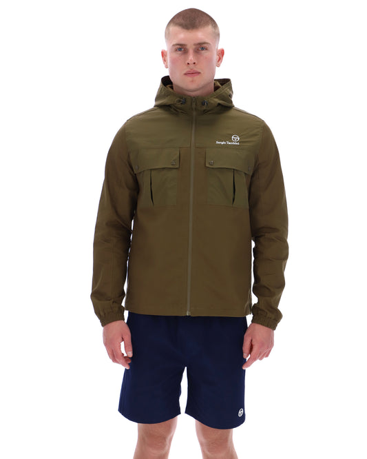 Sergio Tacchini Calisti Jacket – Dark Olive