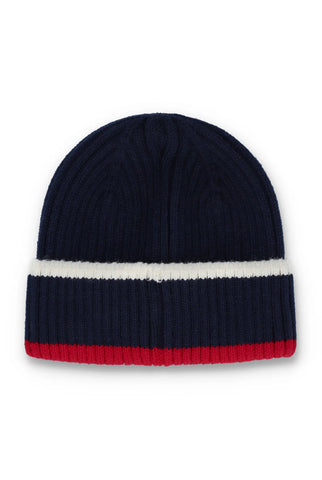 FILA Ciro Ribbed Turn-Up Beanie – Navy